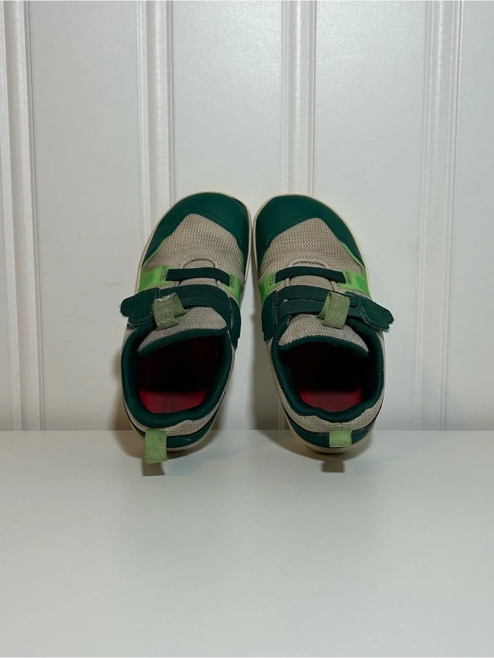 Reima Tec Kids Green Mesh & Synthetic Sneaker